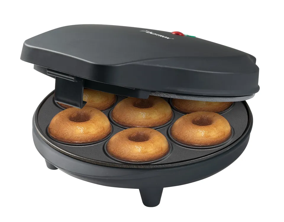 bestron-adm218bl-appareil-donuts-mini-machine-7-donuts-t-moin-de-cuisson-antiadh image 1