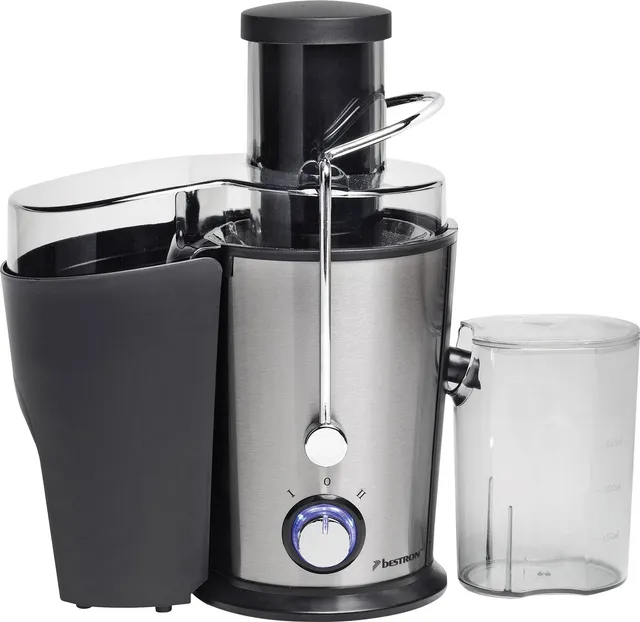 bestron-ags326-centrifugeuse-400-w-r-servoir-jus-550-ml-bac-pulpe-1-l-acier-inox image 1