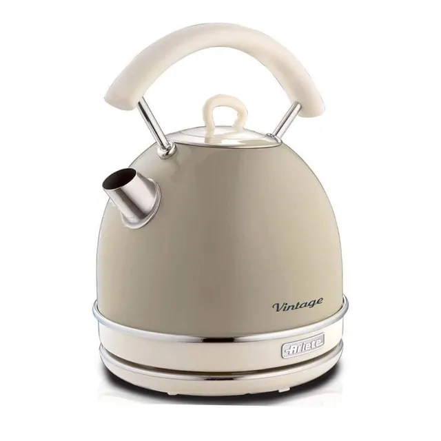 ariete-vintage-2877-bouilloire-lectrique-1-7-l-en-acier-inoxydable-2000w-base-sa image 1
