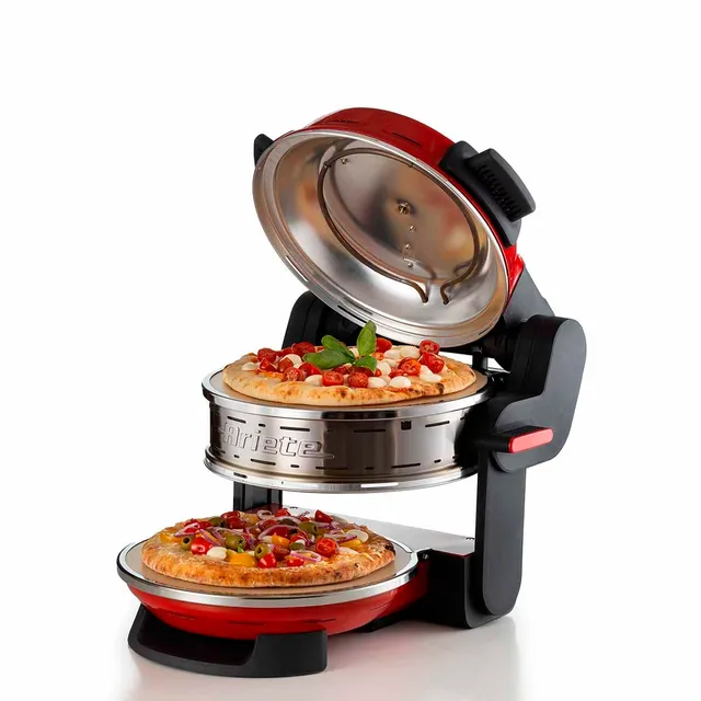 ariete-927-four-pizza-double-2300-w-2-zones-ind-pendantes-2-pierres-r-fractaires image 1