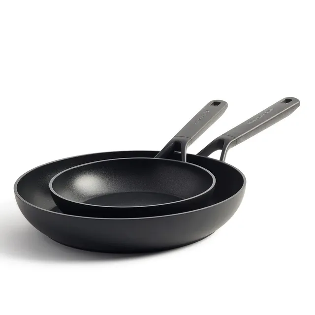 kitchenaid-classic-forged-aluminium-ensemble-de-po-les-antiadh-sives-20-cm-28-cm image 1