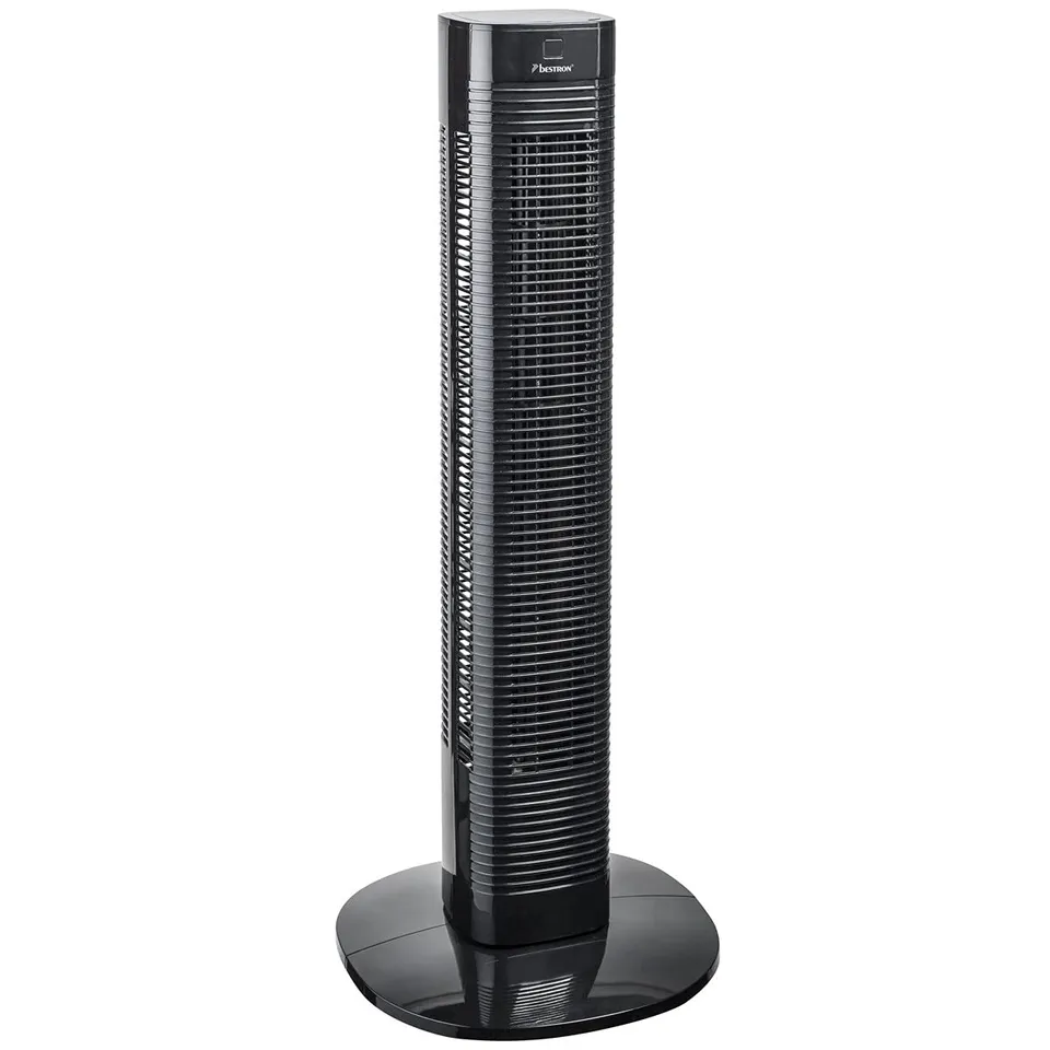 bestron-aft80zrc-ventilateur-colonne-oscillant-avec-minuterie-8-h-t-l-commande-e image 1