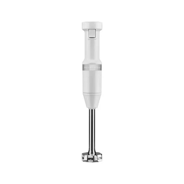 kitchenaid-classic-5khbv53ewh-mixeur-plongeant-2-vitesses-avec-bol-700-ml-blanc image 1
