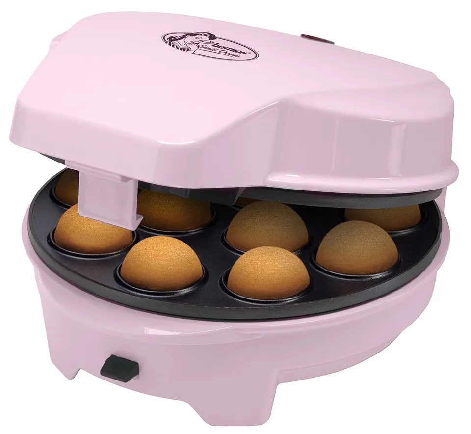 bestron-cake-maker-asw238p-3-en-1-700-w-plaques-donuts-muffins-et-cake-pops-inte image 1