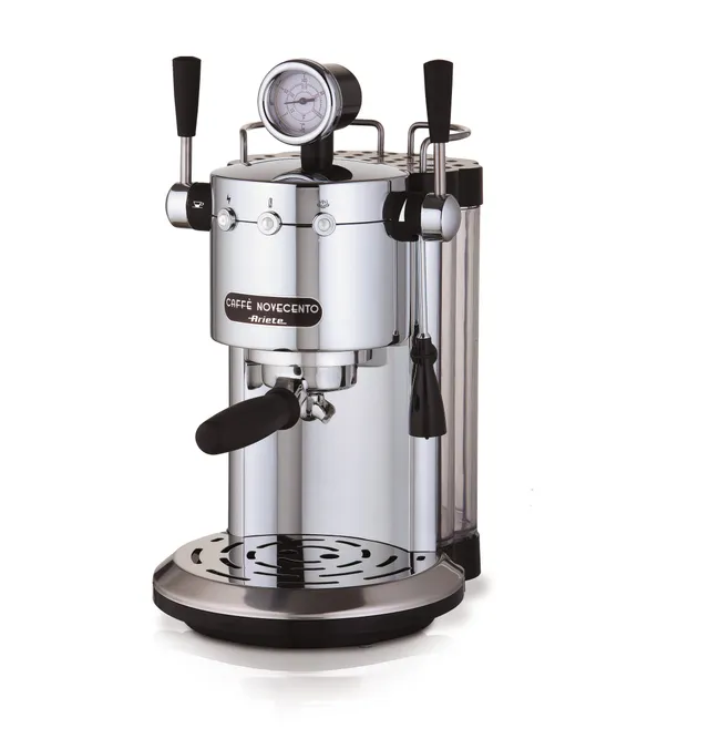 ariete-1387-20-caff-novecento-machine-caf-expresso-15-bar-corps-m-tal-chrom-capp image 1