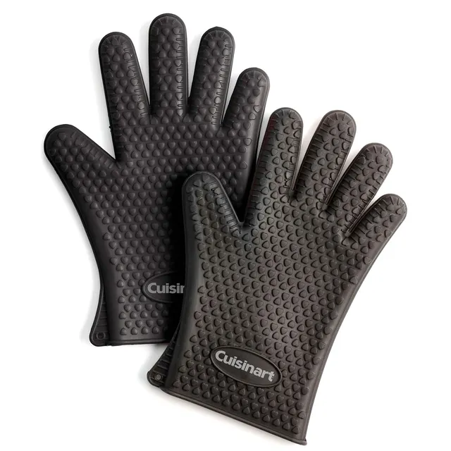 cuisinart-gants-de-barbecue-en-silicone-r-sistants-la-chaleur-jusqu-220-c-lot-de image 1