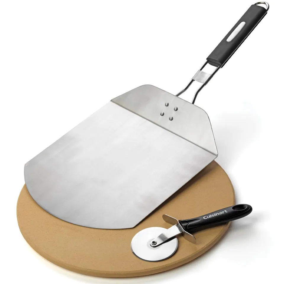 cuisinart-cps-445-ensemble-pizza-grill-3-pi-ces-pierre-pizza-cordi-rite-33-cm-pe image 1