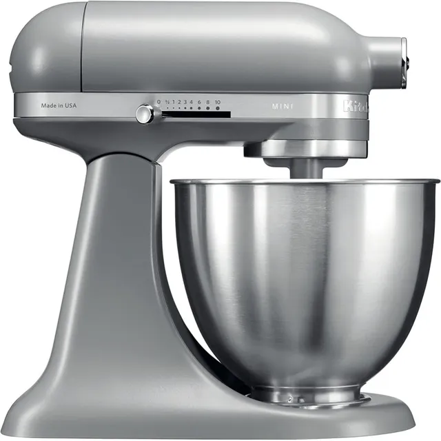 kitchenaid-artisan-mini-5ksm3311xefg-robot-de-cuisine-3-3-l-gris-mat image 1
