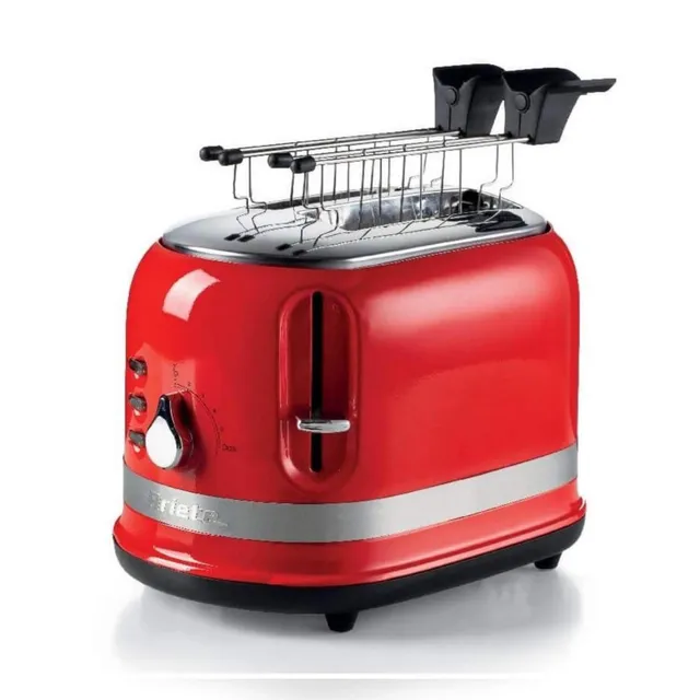 ariete-moderna-149-grille-pain-2-tranches-6-niveaux-de-dorage-d-cong-lation-et-r image 1