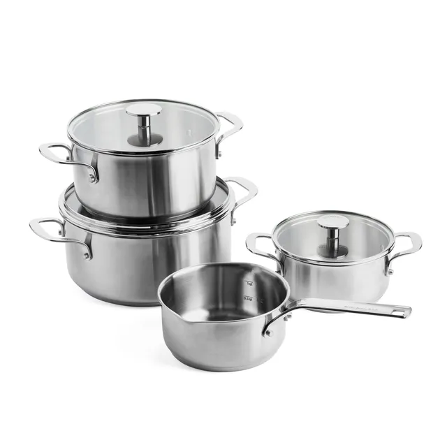 kitchenaid-stainless-steel-batterie-de-cuisine-7-pi-ces-en-acier-inoxydable-anti image 1