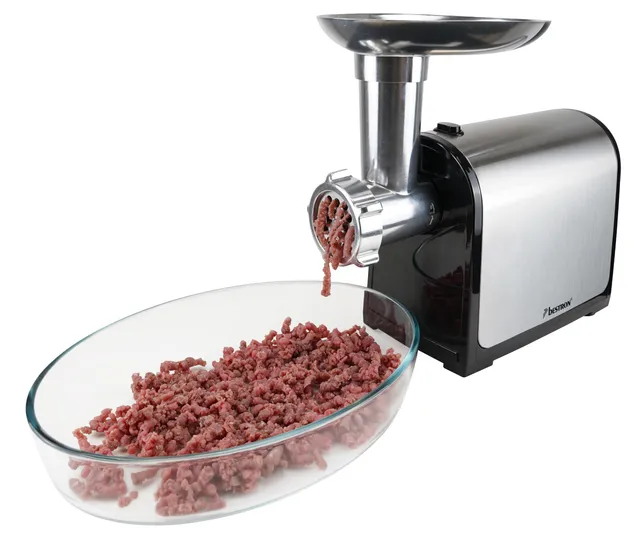 bestron-amg300ss-hachoir-viande-lectrique-1300-w-avec-2-disques-en-acier-inoxyda image 1