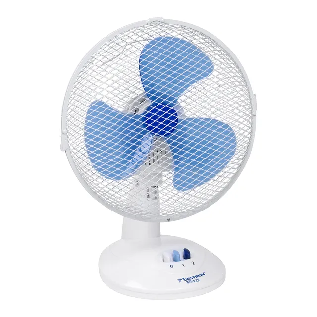 bestron-ddf27w-ventilateur-de-table-27-cm-oscillation-75-2-vitesses-30-w-blanc image 1