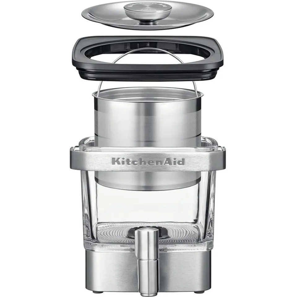 kitchenaid-5kcm4212sx-cafeti-re-cold-brew-en-acier-inoxydable-et-verre-1-4-l-rob image 1