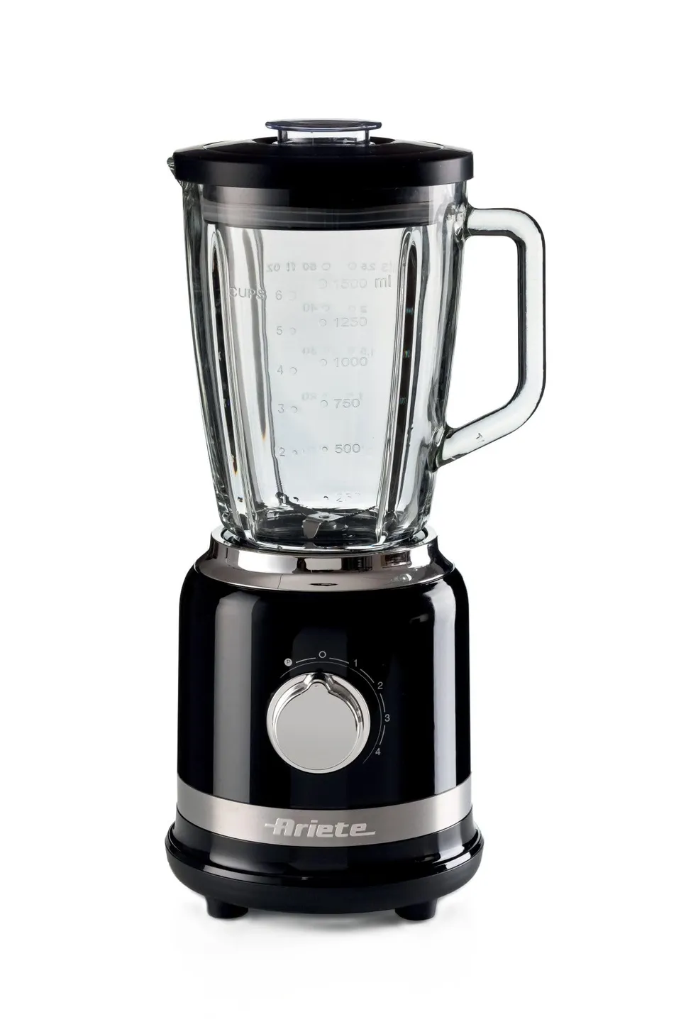 ariete-585-mixeur-moderna-1000-w-bol-verre-gradu-1-5-l-4-vitesses-pulse-4-lames- image 1