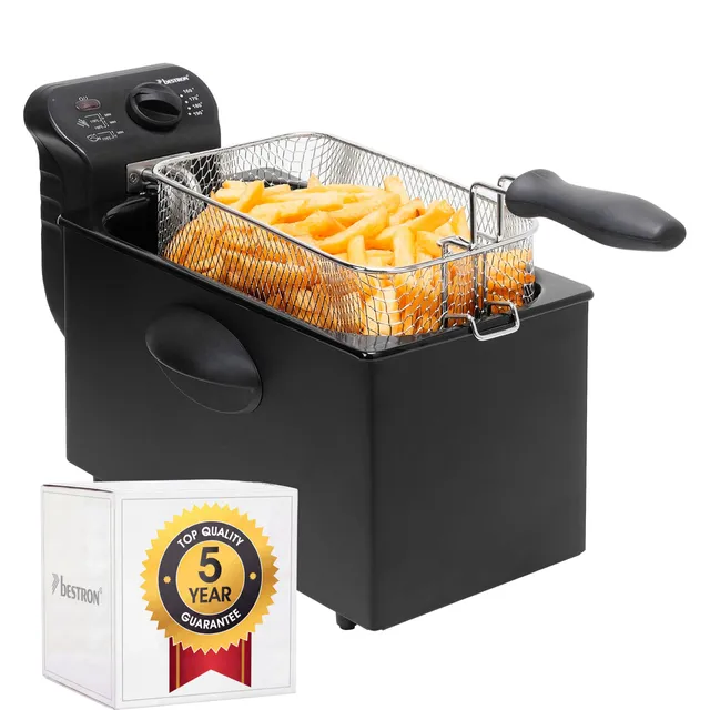 bestron-af357b-friteuse-huile-zone-froide-3-5-l-2000-w-thermostats-r-glables-jus image 1
