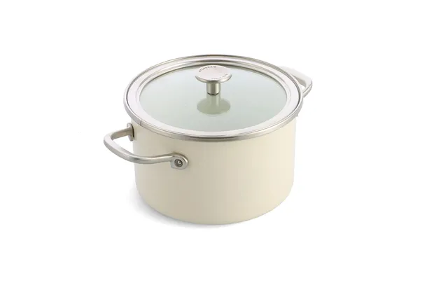 kitchenaid-steel-core-enamel-cocotte-20-cm-3-7-l-avec-couvercle-en-verre-tremp-m image 1