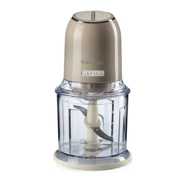 ariete-vintage-438-hachoir-lectrique-multifonction-600-ml-4-lames-inox-2-vitesse image 1