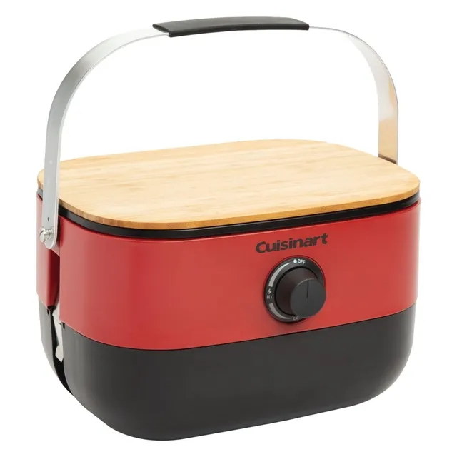 cuisinart-venture-barbecue-gaz-portable-stack-n-go-couvercle-bois-planche-d-coup image 1