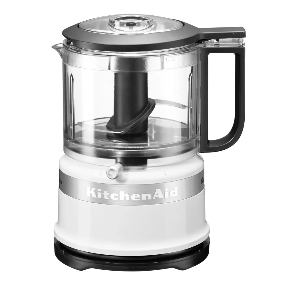 kitchenaid-mini-robot-de-cuisine-830ml-blanc-mixeur-lectrique-compact-2-vitesses image 1
