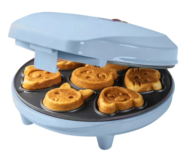 bestron-aaw700b-appareil-mini-cookies-aux-motifs-d-animaux-7-biscuits-gaufr-s-70 image 1