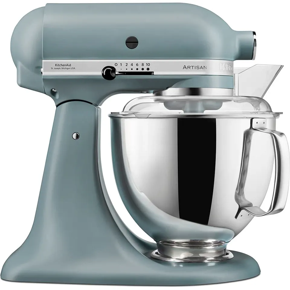 kitchenaid-artisan-5ksm175psemf-hachoir-viande-accessoire-pour-robot-bleu-brume image 1