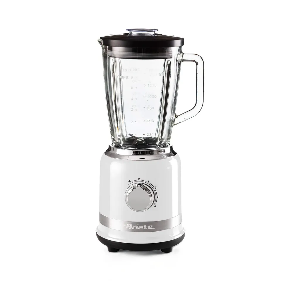 ariete-585-moderna-mixeur-blender-1000-w-bol-verre-1-5-l-4-vitesses-pulse-4-lame image 1