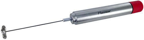 bestron-amf800z-viva-italia-mousseur-lait-lectrique-sur-piles-fouet-acier-inoxyd image 8