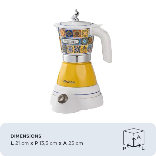ariete-1358-1c-moka-aroma-positano-cafeti-re-moka-lectrique-400-w-2-4-tasses-san image 5
