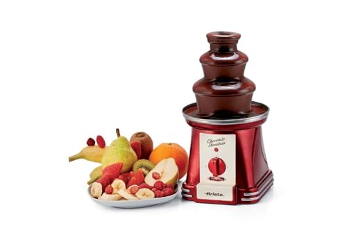 ariete-2962-party-time-fontaine-chocolat-90-w-avec-tour-en-acier-inoxydable-roug image 8