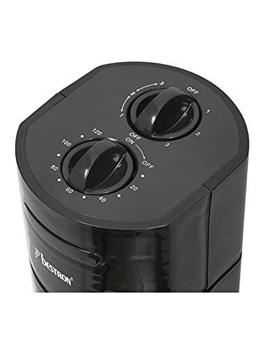 bestron-ventilateur-colonne-oscillant-75-cm-35-w-3-vitesses-minuterie-120-min-no image 5