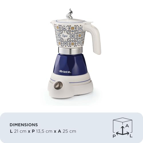 ariete-1358-1c-moka-aroma-capri-cafeti-re-moka-lectrique-400-w-2-4-tasses-sans-f image 5