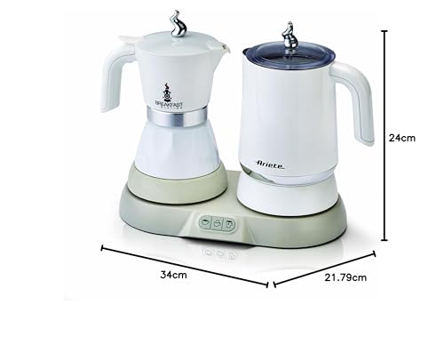 ariete-1344-breakfast-station-station-petit-d-jeuner-3-en-1-cafeti-re-mousseur-l image 8