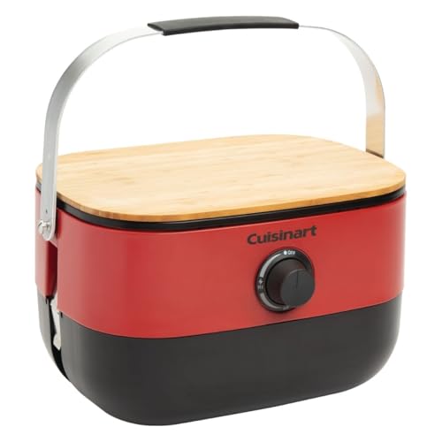 cuisinart-venture-barbecue-gaz-portable-stack-n-go-couvercle-bois-planche-d-coup image 6