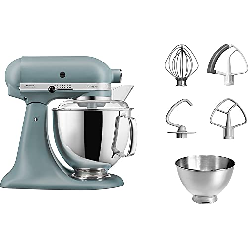 kitchenaid-artisan-5ksm175psemf-hachoir-viande-accessoire-pour-robot-bleu-brume image 5