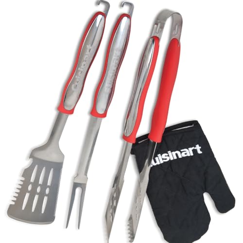 cuisinart-ensemble-3-outils-bbq-avec-gant-spatule-fourchette-pinces-inox-45-cm-g image 8