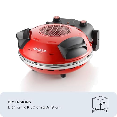 ariete-928-four-pizza-avec-hublot-pierre-r-fractaire-1200w-jusqu-400-c-5-modes-d image 6