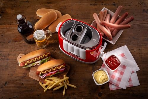 ariete-206-00-machine-hot-dog-party-time-650-w-4-compartiments-5-niveaux-de-cuis image 8