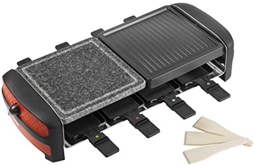bestron-arc800-gril-raclette-lectrique-2-plaques-antiadh-sives-et-pierre-pour-8- image 7