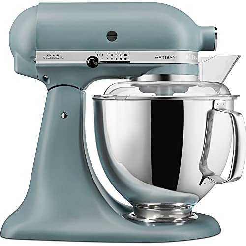 kitchenaid-artisan-5ksm175psemf-hachoir-viande-accessoire-pour-robot-bleu-brume image 4