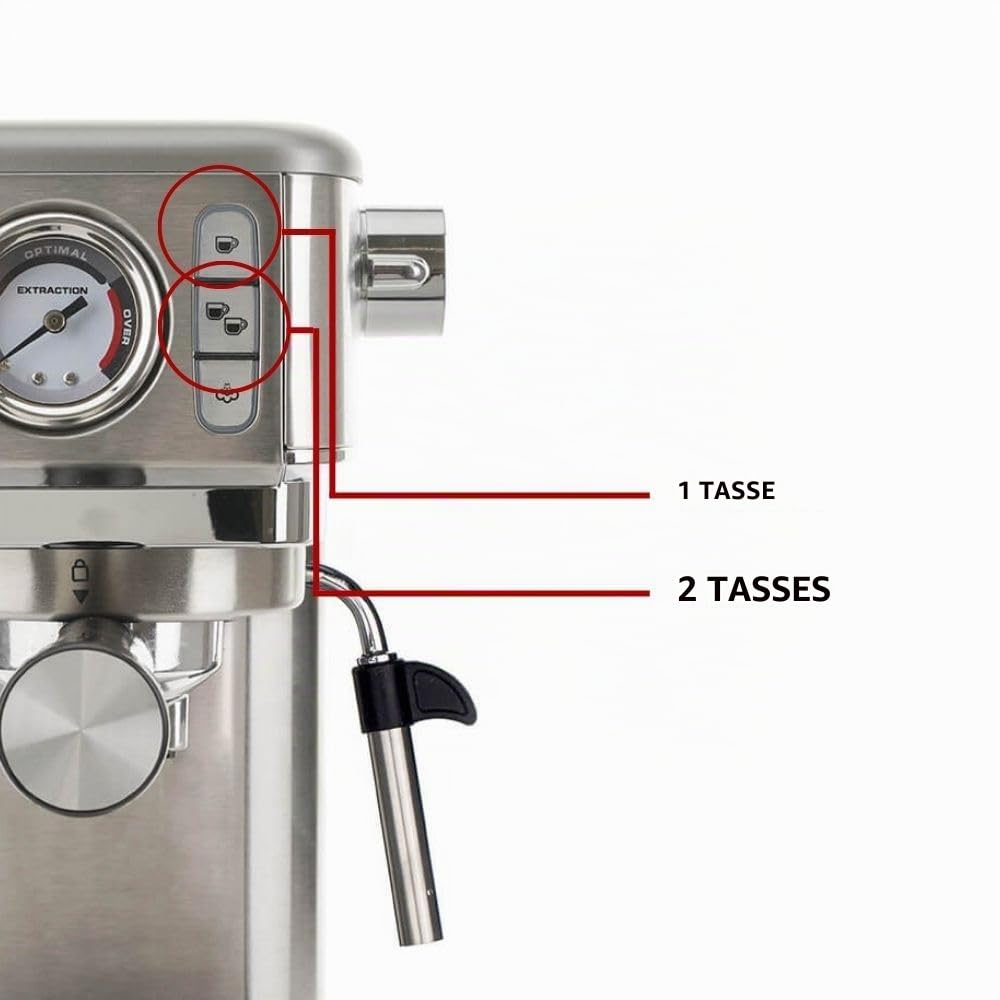 ariete-1381-espresso-slim-metal-machine-caf-expresso-15-bars-manom-tre-compatibl image 4
