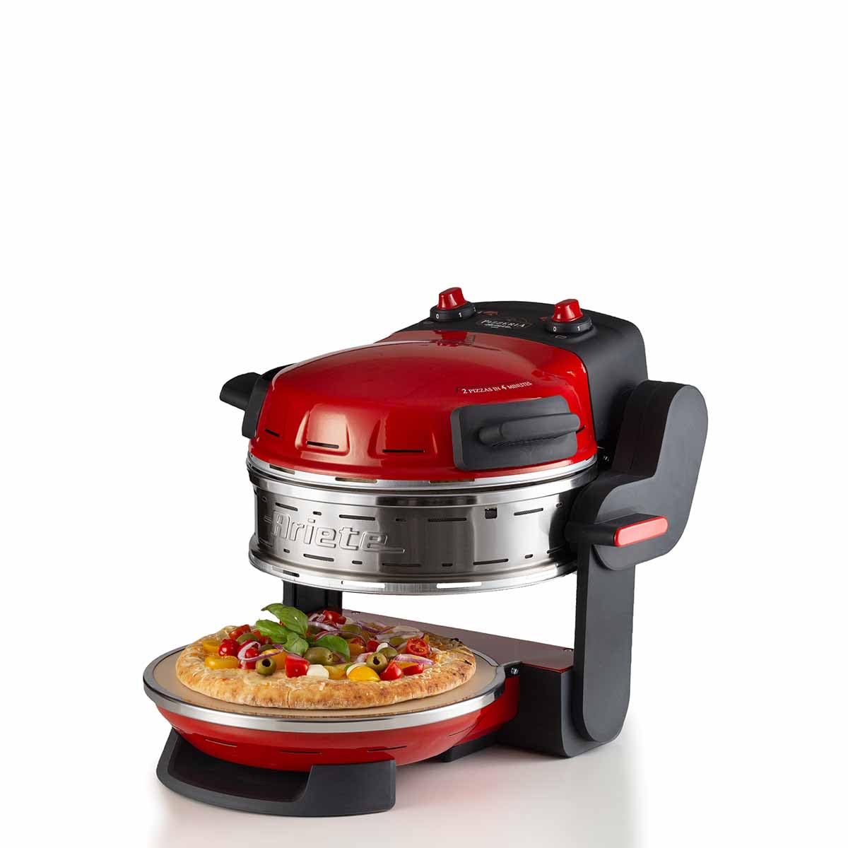 ariete-927-four-pizza-double-2300-w-2-zones-ind-pendantes-2-pierres-r-fractaires image 5