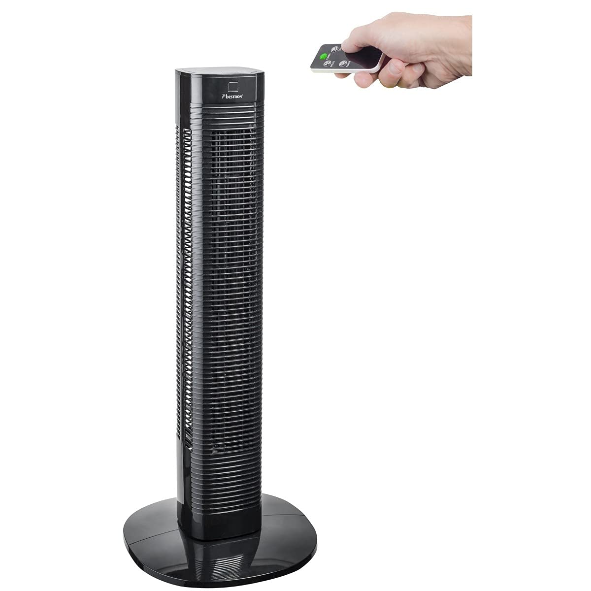 bestron-aft80zrc-ventilateur-colonne-oscillant-avec-minuterie-8-h-t-l-commande-e image 3