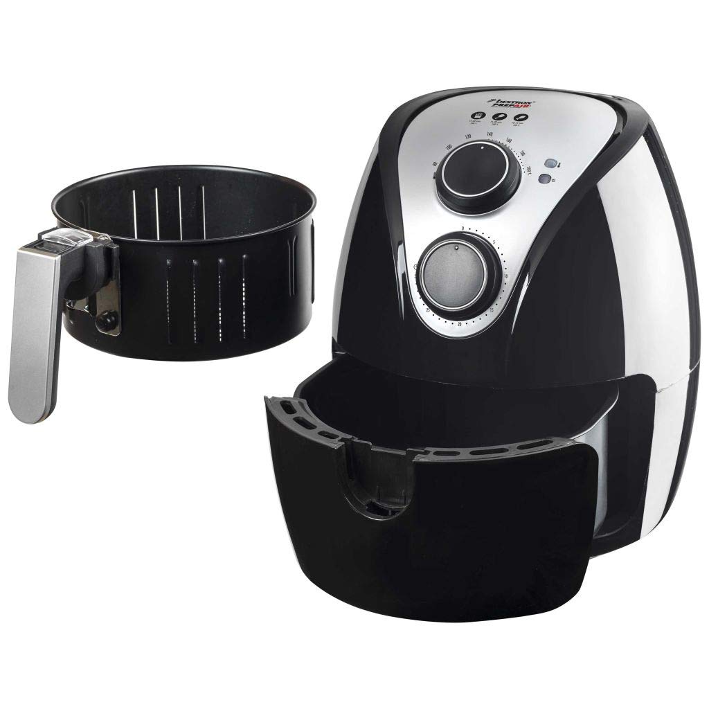 bestron-aaf509-friteuse-air-chaud-2-5-l-sans-huile-technologie-prepair-minuterie image 2