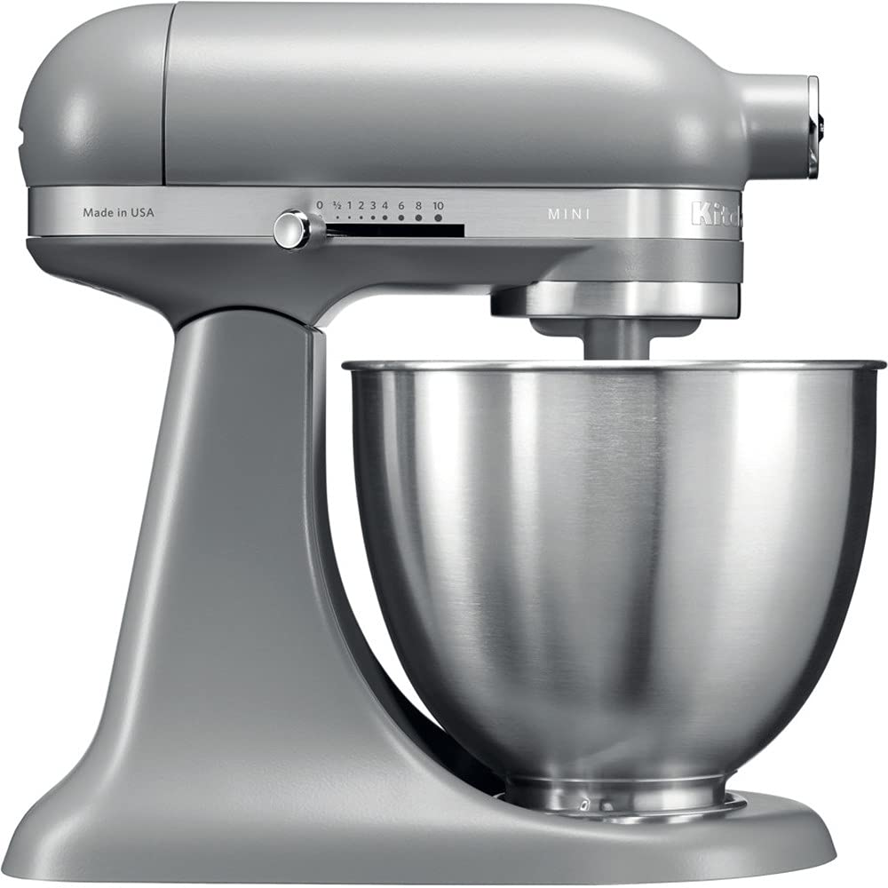 kitchenaid-artisan-mini-5ksm3311xefg-robot-de-cuisine-3-3-l-gris-mat image 1
