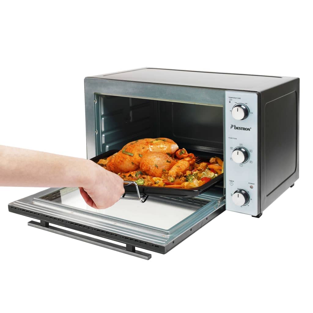 bestron-aov31-mini-four-2-en-1-avec-r-tissoire-et-chaleur-tournante-31-l-2000-w- image 2