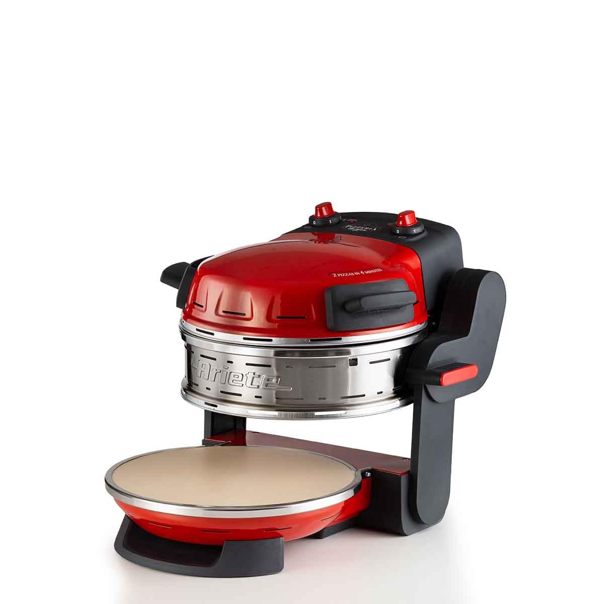 ariete-927-four-pizza-double-2300-w-2-zones-ind-pendantes-2-pierres-r-fractaires image 3