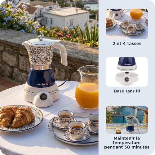 ariete-1358-1c-moka-aroma-capri-cafeti-re-moka-lectrique-400-w-2-4-tasses-sans-f image 6