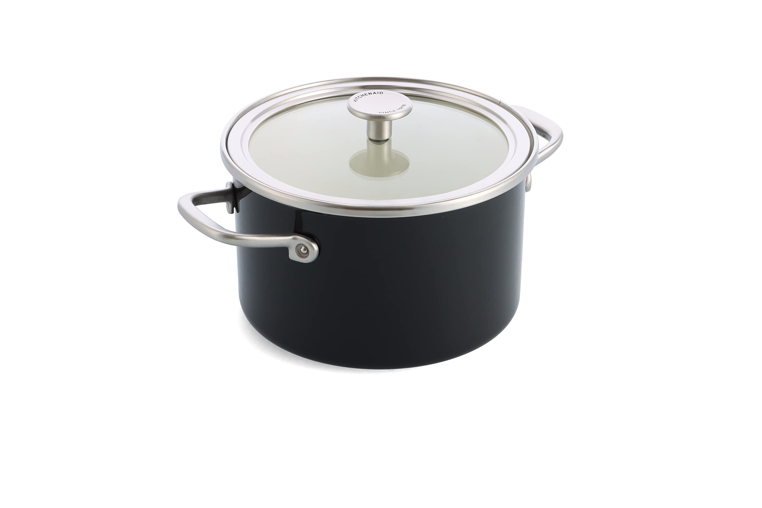 kitchenaid-steel-core-enamel-cocotte-20-cm-3-7-l-avec-couvercle-en-verre-tremp-m image 6
