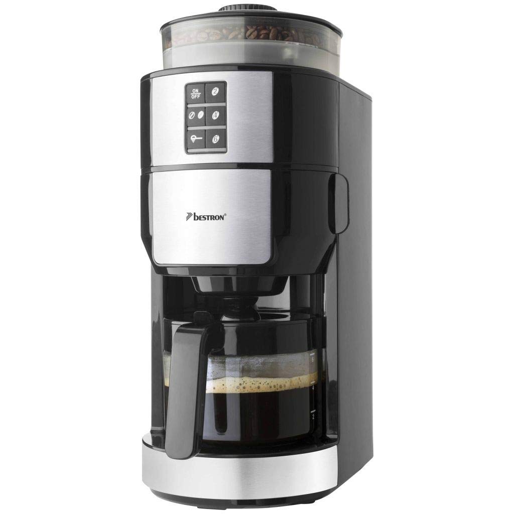bestron-acm1100g-cafeti-re-lectrique-avec-moulin-grains-int-gr-et-filtre-6-tasse image 3