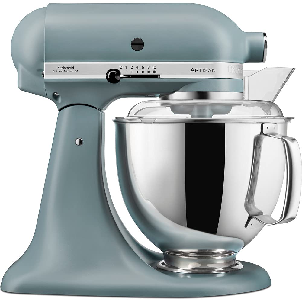 kitchenaid-artisan-5ksm175psemf-hachoir-viande-accessoire-pour-robot-bleu-brume image 1